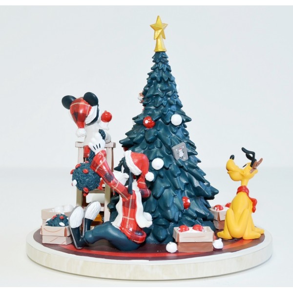Mickey Mouse and Friends Christmas tree Musical Figurine