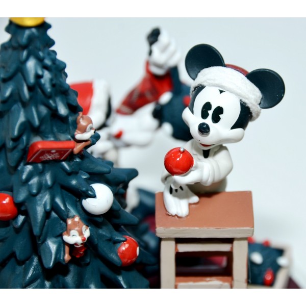 Mickey Mouse and Friends Christmas tree Musical Figurine