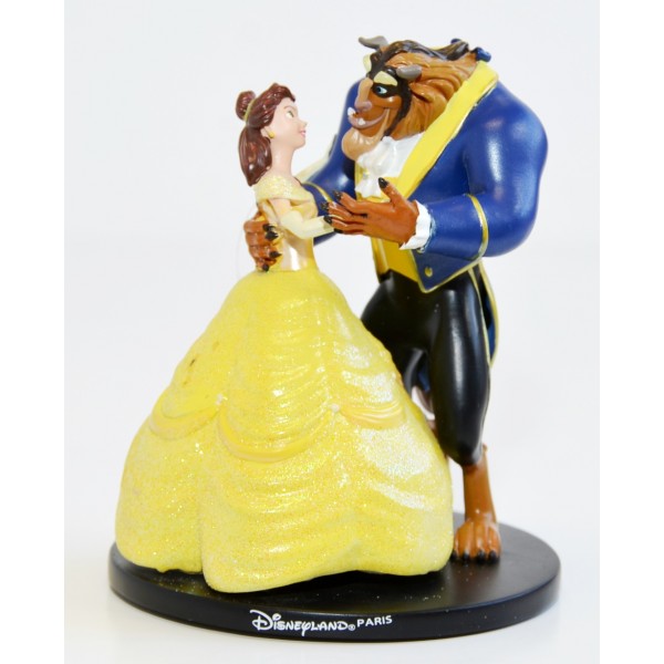 Disney Beauty and the Beast - Belle and the Beast Figure,Disneyland Paris